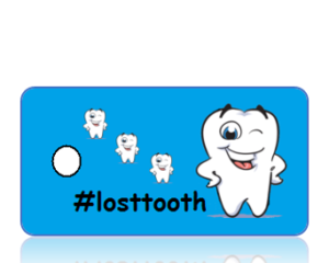 Lost Tooth Hashtag Key Tags