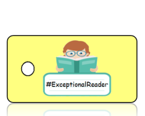 Exceptional Reader Hashtag Key Tags
