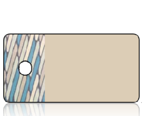 Create Design Key Tags Aqua Tile Border