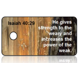 Isaiah 40:29 Bible Scripture Key Tags