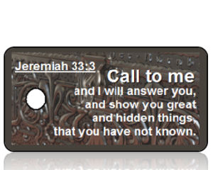 Jeremiah 33:3 Bible Scripture Key Tags