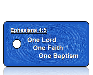 Ephesians 4:5 Bible Scripture Key Tags