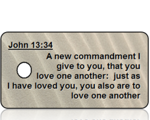 John 13:34 Bible Scripture Key Tags
