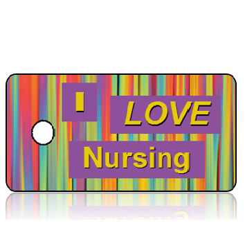 Love13 - I Love Nursing Key Tags