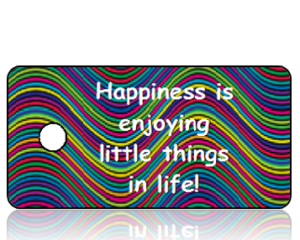 Happiness Inspirational Key Tags