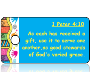 1 Peter 4:10 Bible Scripture Tags