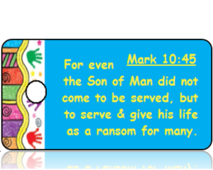 Mark 10:45 Bible Scripture Tags