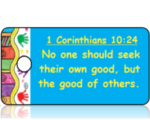 1 Corinthians 10:24 Bible Scripture Tags