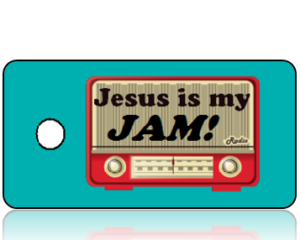 Jesus is My Jam Inspirational Key Tags
