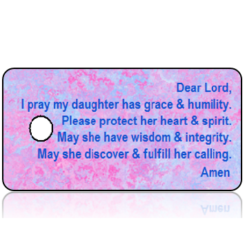 Love17 - Daughter's Prayer - Pink and Blue