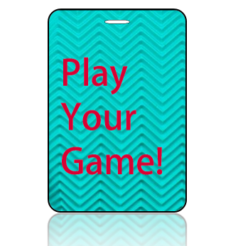BagTag12 - Play Your Game Bag Tag - Main Image