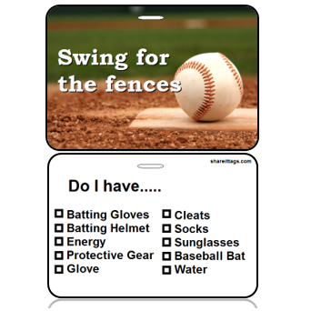 BagTag19-CH - Swing for the Fences - Checklist