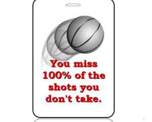 Basketball Shots You Miss 100% - Main Image