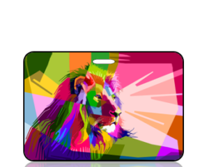 Create Design Modern Lion Pastel Colors