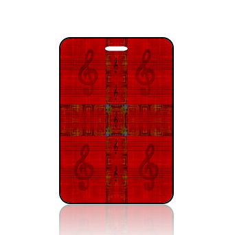 BuildITB113 - BuildIT - Clefs on Red Background