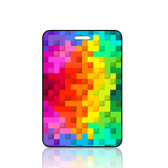 BuildITB92 - BuildIT - Digital Rainbow Colored Squares