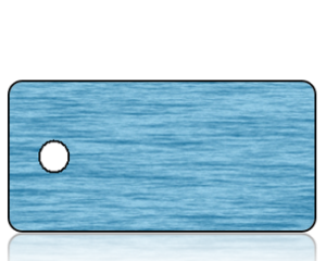 Create Design Blue Water Key Tag