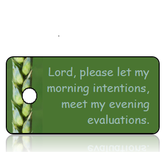 Inspiration29 - Lord please let my - Wheat Stalk Border Green background