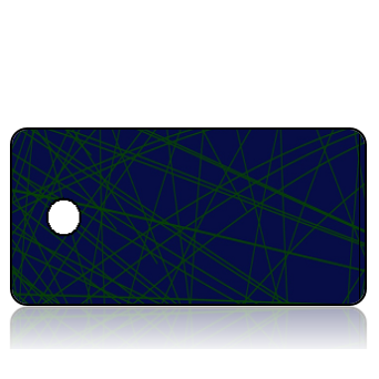 BuildITA167 - Blue Background Green Webbing