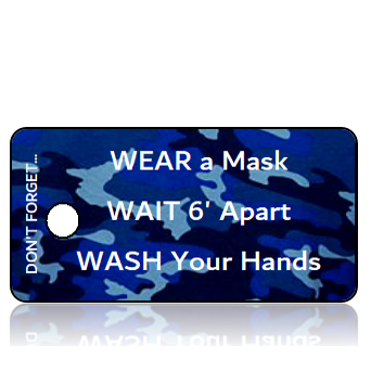 Aware22 - 3 W's - Wear Wait Wash - Blue Camo